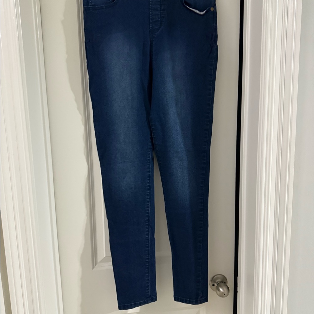 Diane Gilman Dark Blue Skinny Jeans